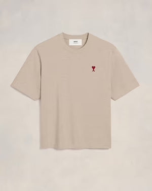 Ami De Coeur Organic Cotton Boxy Fit T-Shirt light-beige