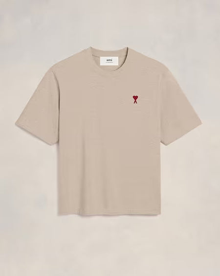 Ami De Coeur Organic Cotton Boxy Fit T-Shirt light-beige