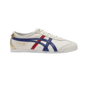 Onitsuka Tiger Mexico 66 White Blue Red Metallic Gold