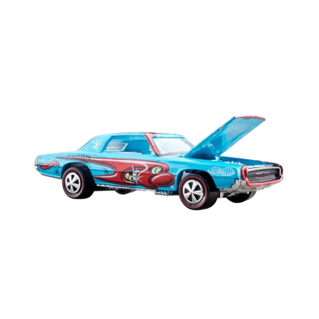 Hot Wheels x Kenny Scharf Signed Custom T-Bird
