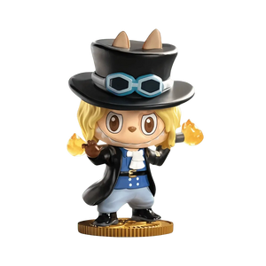 Pop Mart Labubu The Monsters x One Piece Series Sabo Figure