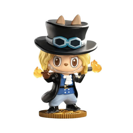 Pop Mart Labubu The Monsters x One Piece Series Sabo Figure