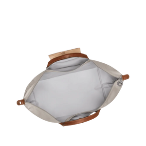 Longchamp Le Pliage Original M Handbag Pebble - Recycled canvas