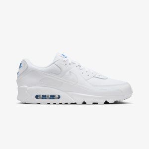 NIKE AIR MAX 90 { WHITE/BLUE CRYSTAL