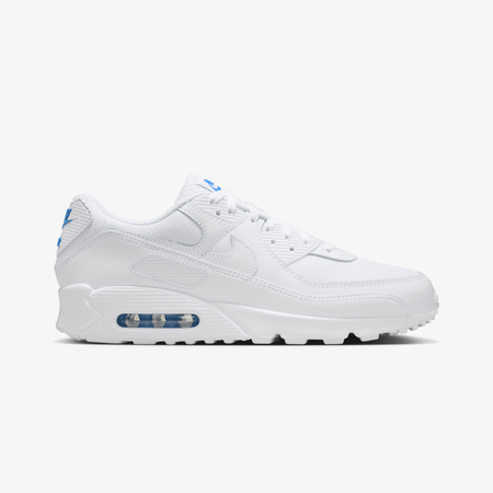 NIKE AIR MAX 90 { WHITE/BLUE CRYSTAL