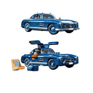 Mattel Brick Shop Hot Wheels Mercedes-Benz 300 SL Building Set