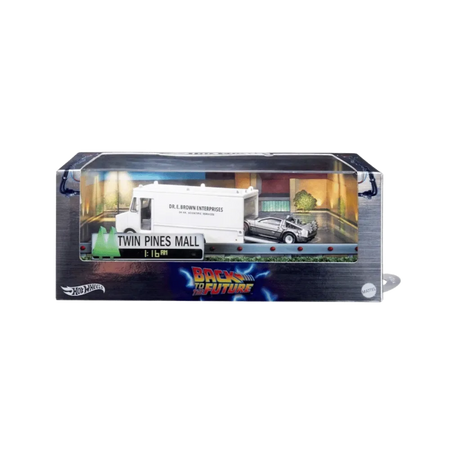 Hot Wheels Back ot the Future 40th Anniversary Set