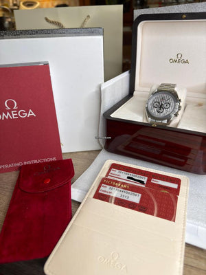 Omega Speedmaster Broad Arrow Full set automatico acciao