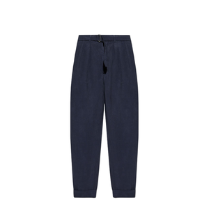 Pierre Cotton-linen Pants In Blue