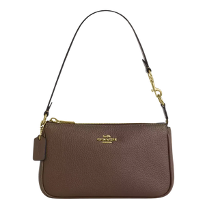 Coach Nolita 19 Pebbled Leather Dark Stone