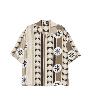 Shorts Sleeve Shirt in Silk Multicolor