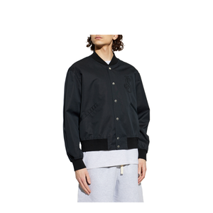 Logo Bomber Jacket - Black