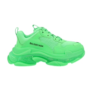 Balenciaga Triple S Neon Green Clear Sole 2021 (Women's)