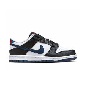Nike Dunk Low Black White Midnight Navy