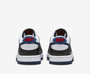 Nike Dunk Low Black White Midnight Navy