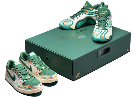 Jordan 1 Retro Low OG & Jordan Tatum 3 Jayson Tatum Welcome To The Garden Pack