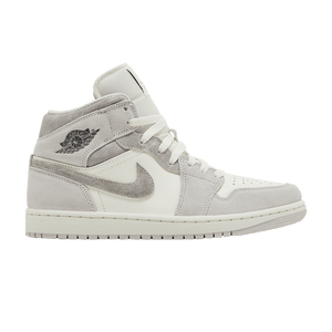 Jordan 1 Mid Se Neutral Grey Sail