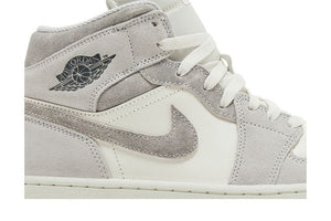 Jordan 1 Mid Se Neutral Grey Sail