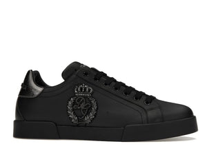 Dolce & Gabbana Portofino Crown Patch Black
