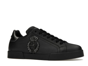 Dolce & Gabbana Portofino Crown Patch Black