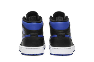 Air Jordan 1 Mid Black Hyper Royal