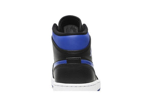 Air Jordan 1 Mid Black Hyper Royal