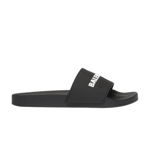 Balenciaga Pool Slide Black White