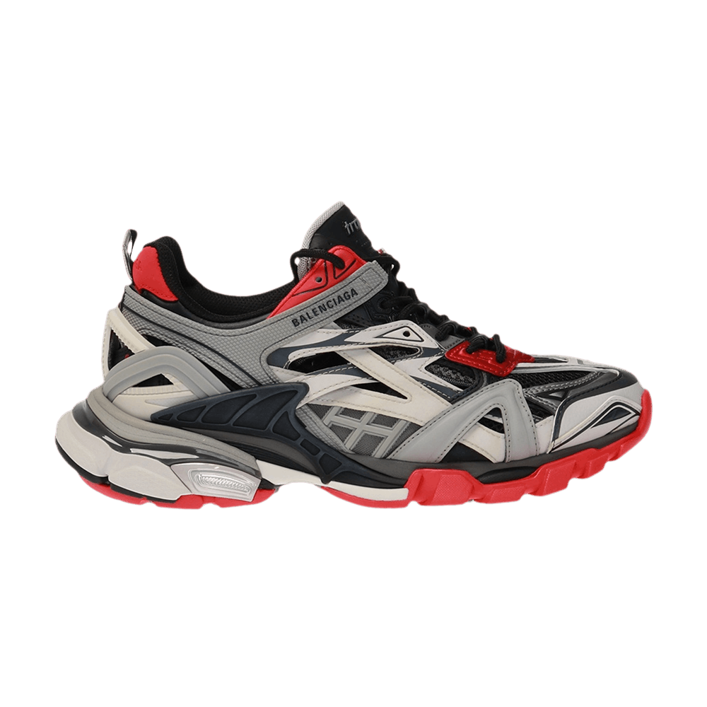 Balenciaga Wmns Track.2 Trainer Black Grey Red