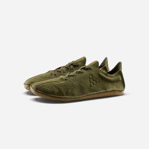 VivoBarefoot Sensus Dark Olive Cracked Leather