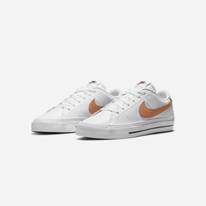 Nike Court Legacy White Light Cognac