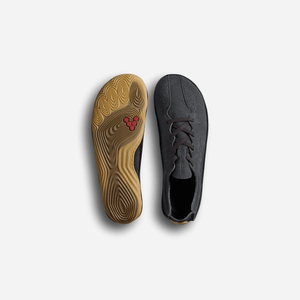 VivoBarefoot Sensus Obsidian Cracked Leather