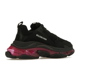 Balenciaga Triple S Clear Sole Neon Pink