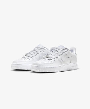 Nike AIR FORCE 1 LE (GS) "WHITE/WHITE/WHITE"