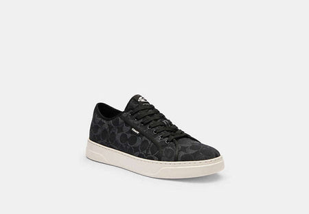 Canvas Sneaker In Signature Denim
