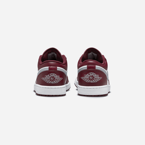 Jordan 1 Low White Bordeaux