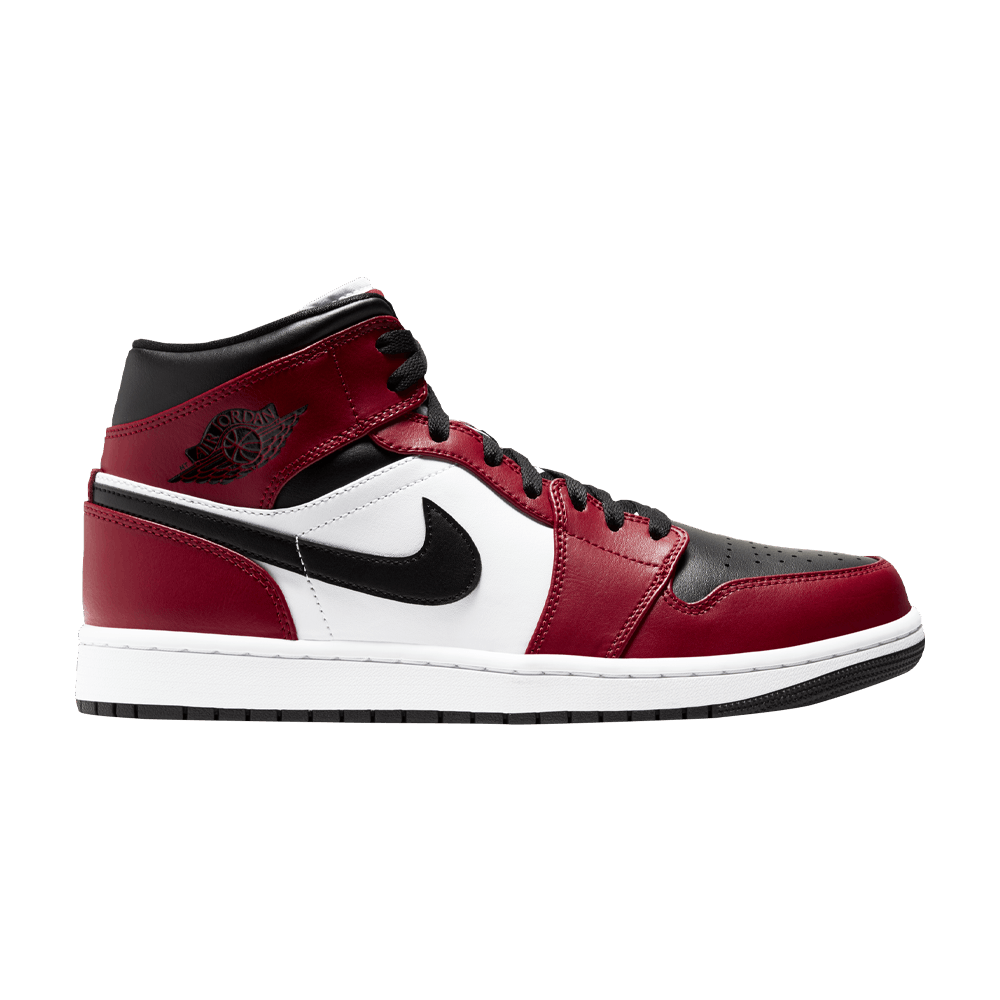 Men's Air Jordan 1 Mid 'Chicago Black Toe'