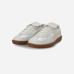 Puma Palermo Premium Leather Sneakers Warm White-Alpine Snow