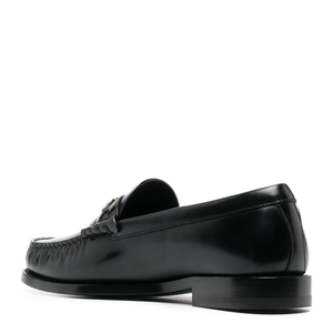 Triomphe Loafer in Polished Bull - Black