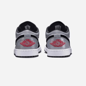 Air Jordan 1 Low Se White Fire Red Black Matte Silver
