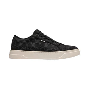 Coach Men's Canvas Sneaker In Signature Denim Black
