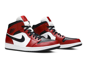 Men's Air Jordan 1 Mid 'Chicago Black Toe'