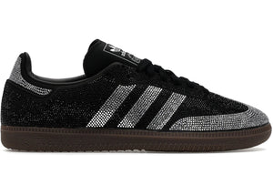 Adidas Samba Og Rhinestone Black Silver Womens