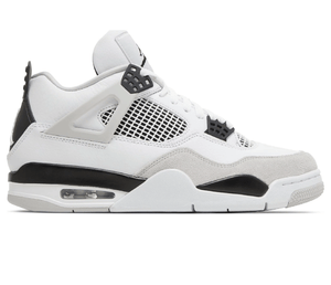 Air Jordan Mens Nike Air Jordan 4 Retro (Military Black)
