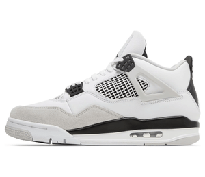 Air Jordan Mens Nike Air Jordan 4 Retro (Military Black)