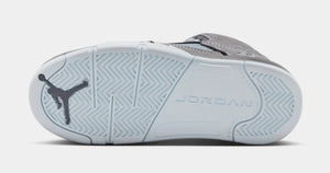 Air Jordan 5 Retro Wolf Grey Preschool Lifestyle Shoes (Light Graphite/White/Wolf Grey)