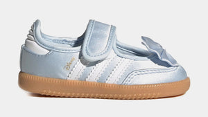 adidas Disney Samba Jane Infant Toddler Lifestyle Shoes (Crystal Sky/Cloud White/Gum)