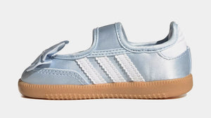 adidas Disney Samba Jane Infant Toddler Lifestyle Shoes (Crystal Sky/Cloud White/Gum)