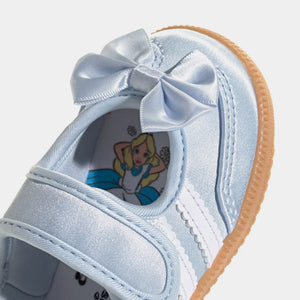 adidas Disney Samba Jane Infant Toddler Lifestyle Shoes (Crystal Sky/Cloud White/Gum)