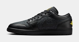 Air Jordan 1 Low SE Mens Lifestyle Shoes (Black/Tour Yellow/Anthracite)