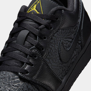Air Jordan 1 Low SE Mens Lifestyle Shoes (Black/Tour Yellow/Anthracite)